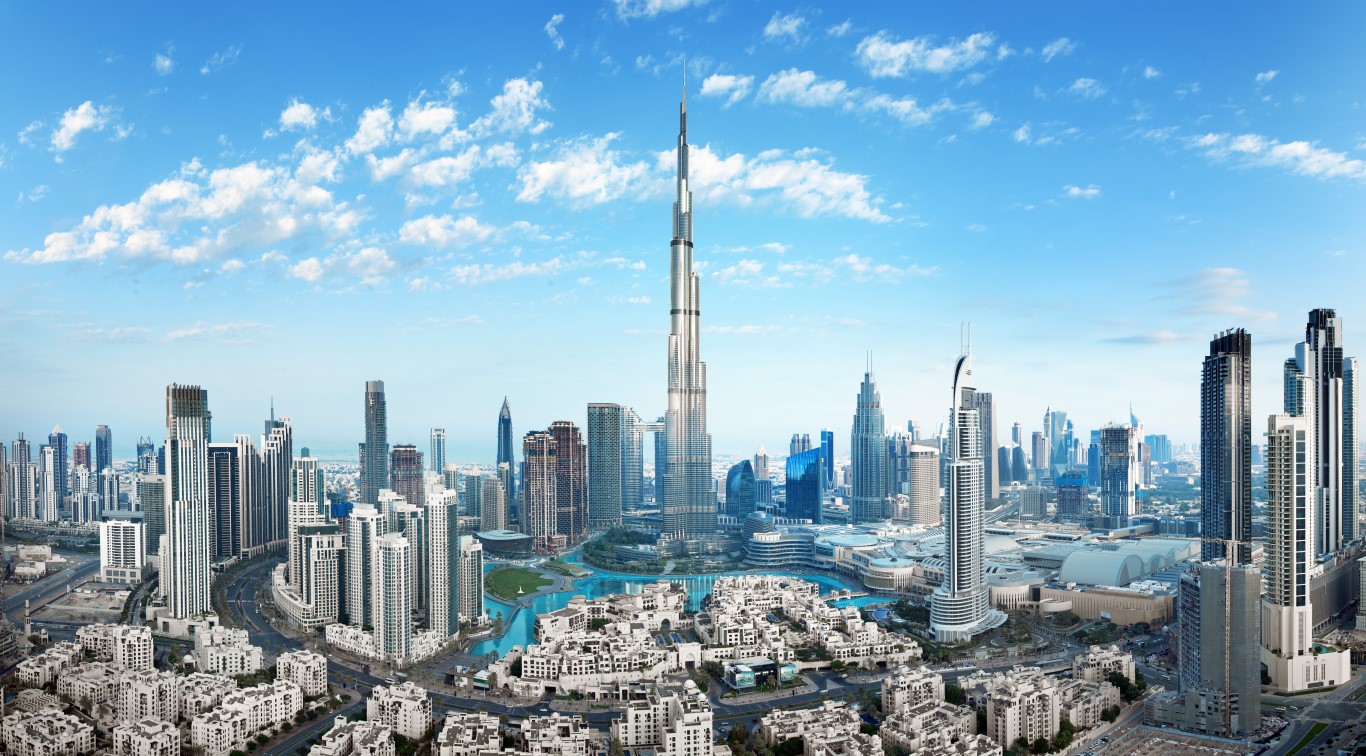 Dubai at dusk